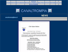 Tablet Screenshot of caivaltrompia.it